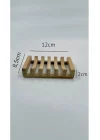 Bambu Sabun Standı, Bambu Sabunluk, Bambu Sabun Kutusu Bej