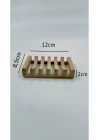 Bambu Sabun Standı, Bambu Sabunluk, Bambu Sabun Kutusu Bej