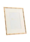 Bambu Tasarımlı Metal Çerçeve, 8x10, Mat 5x7, Altın
