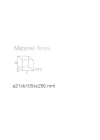 Banyo Krom Duş Rafı Krom Renk 30X105X250 Mm