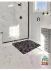 Banyo Paspası Süper Su Emici Kaymaz Tabanlı Paspas Lavabo Paspası (60 * 40cm)