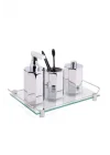 Banyo Tepsisi Cam/Krom 36X209X313 Mm