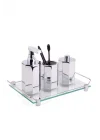 Banyo Tepsisi Cam/Krom 36X209X313 Mm