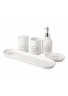 BARNES 5Lİ KUTULU BANYO SETİ BEYAZ