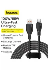 Baseus Pudding Hızlı Şarj Özellikli Type-C to Type-C 100W Kablo 1.2m