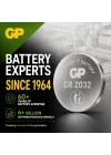 Batteries Cr2032, 5Li Kart, Lityum Düğme Pil, 3 Volt