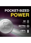 Batteries Cr2032, 5Li Kart, Lityum Düğme Pil, 3 Volt