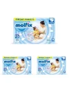 Bebek Bezi 3D Juniorplus 5+ Beden Fırsat Paketi 44 Adet