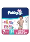 Bebek Bezi 7 Numara XX-Large (20-30 Kg) 128 Adet – Ekstra Jumbo Set
