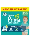 Bebek Bezi Aktif Bebek Mega Fırsat Paketi 7 Beden 54 Adet