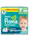 Bebek Bezi Aktif Bebek Süper Paket 7 Beden 30 Adet