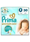 Bebek Bezi Premium Care 0 Numara 30 Adet