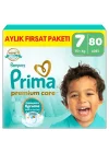 Bebek Bezi Premium Care 7 Numara 80 Adet Aylık Fırsat Paketi