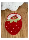 Bebek Mama Önlüğü Çilek Figürlü
