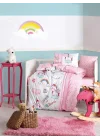 Bebek Nevresim Takımı - Unicorn Pembe