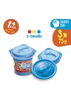 Bebek Oyun Hamuru 3 Renk X 75 Gr 1+ Yaş