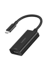 Belkin USB-C - HDMI 2.1 adaptörü, 11 cm kablo, 60 Hzde 8K, 120 Hzde 4K, HDR, HBR3, DSC, HDCP 2.2, USB-IF, MacBook, iPad Pro gibi USB-C cihazlar için