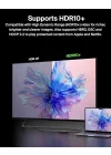 Belkin USB-C - HDMI 2.1 adaptörü, 11 cm kablo, 60 Hzde 8K, 120 Hzde 4K, HDR, HBR3, DSC, HDCP 2.2, USB-IF, MacBook, iPad Pro gibi USB-C cihazlar için