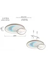Bendi 50lik 01 Ledli Beyaz Rgb Li Plafonyer 68W