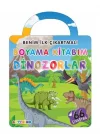 Benim İlk Çıkartmalı Boyama Kitabım - Dinozorlar