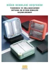 Bento 1100ml Lunchbox Tek Katlı 2 Bölmeli Paslanmaz Çelik Sefer Tası Yemek Kutusu (Yeşil)