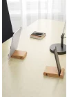 Bergenes Ahşap Bambu Cep Telefonu ve Tablet Tutucu Stand