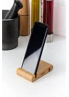 Bergenes Ahşap Bambu Cep Telefonu ve Tablet Tutucu Stand