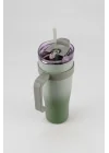 Bernardo Alto Pipetli Termos Bardak Yeşil 1000Ml