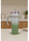 Bernardo Alto Pipetli Termos Bardak Yeşil 1000Ml