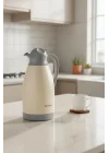 Bernardo Grandio Çelik Termos Krem 2 Litre