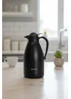 Bernardo Grandio Çelik Termos Siyah 2 Litre