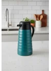 Bernardo Nora 2 Litre Çelik Termos Turkuaz