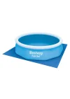 Bestway PE zemin brandası 335 x 335 cm, Mavi, kare