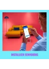 Beyaz Akıllı Sıva Üstü RGB Kare Panel Tavan Armatürü 36 Watt