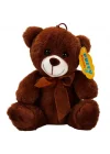 Mey İthalat® 0998 PELUŞ AYI OTURAN KURDELELİ 21CM 2R