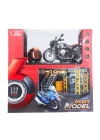 Mey İthalat® 1/12 Motosiklet Latte PB 3R Sesli ve Işıklı