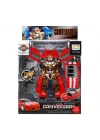 Mey İthalat® 1:24 Sesli ve Işıklı Dönüşebilen Robot 22 cm