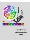 Mey İthalat® 10 Metre Telefon Kontrollü Smart Şerit Led USB RGB Kumandalı