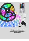 Mey İthalat® 10 Metre Telefon Kontrollü Smart Şerit Led USB RGB Kumandalı