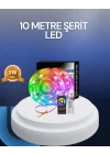 Mey İthalat® 10 Metre USB Smart Şerit Led Kumandalı Telefon Kontrollü