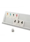 Mey İthalat® 1010211 Platin Plastik Okey Takımı -Starokey