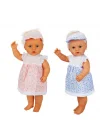 Mey İthalat® 1060011 Lila Sesli Saçlı Et Bebek 60 cm