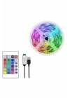 Mey İthalat® 10M Şerit Led İç Mekan Renkli Rgb Şerit Led Kumandalı