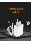 Mey İthalat® 120 Watt Type C Şarj Başlığı Poco X3 X4 X5 Pro Uyumlu