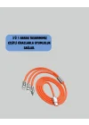 Mey İthalat® 120 W Hızlı Çözüm Sunan 3ü 1 USB Şarj Kablosu– Sağlam Gövde