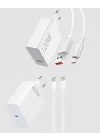 Mey İthalat® 120W Süper Hızlı Şarj Adaptörü – Type-C Kablo Dahil, Yüksek Voltaj Korumalı