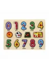Mey İthalat® 130444 Ahşap Raptiyeli Puzzle Saat