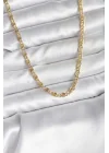 Mey İthalat® 14K Gold Renk Kaplama Zincir Model CM Kadın Kolye