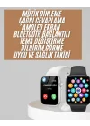 Mey İthalat® 1.83 İnç Akıllı Saat Android ve İOS Uyumlu Çağrı Cevaplayabilen Adımsayar GPS Takibi