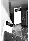 Mey İthalat® 20.000 Mah Led Işıklı LCD Ekran USB Girişli Type-C Lightning Powerbank